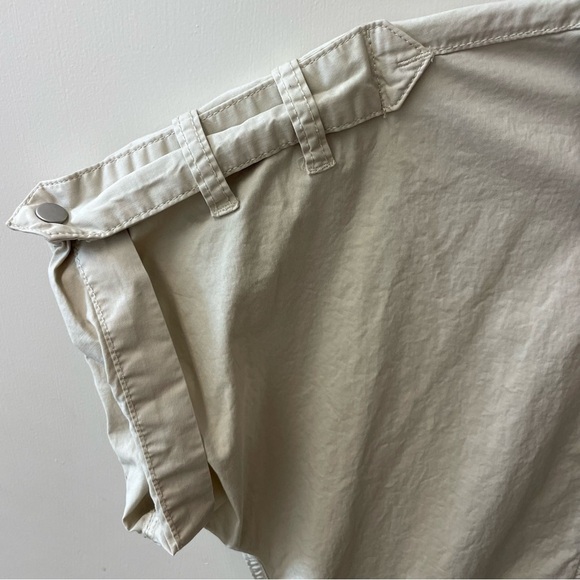 Pistola Meg Beige Zip Front Drawstring Romper Playsuit - Picture 5 of 16